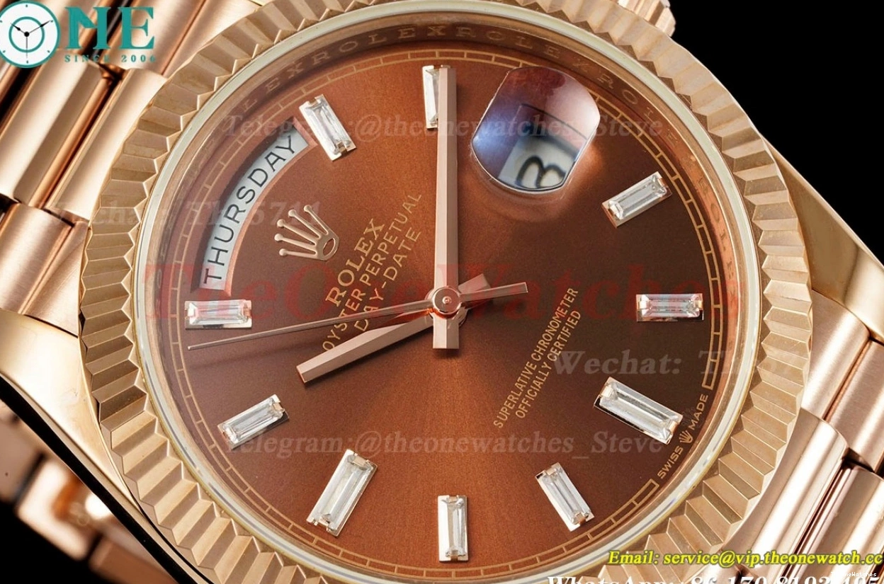 RG DayDate VR3255(Gain Brown KF 40mm Weight) 228235 Dia RG 0416